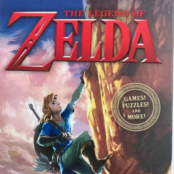 Zelda Links Book of Adventure Games Puzzle Story Kids Activity Travel Vacation - Picture 2 of 6